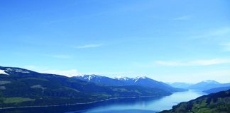 Sapphire Discovery View atop Blue Jay claim