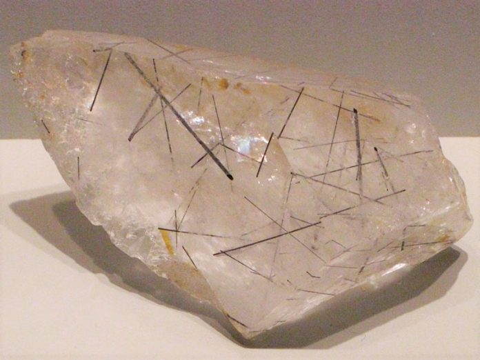 Tourmalinated Quartz inclusions-in-quartz